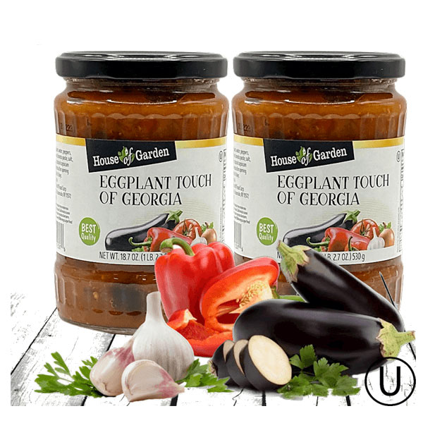 Appetizer Eggplant Touch of Georgia – 19.05 oz (540gr)